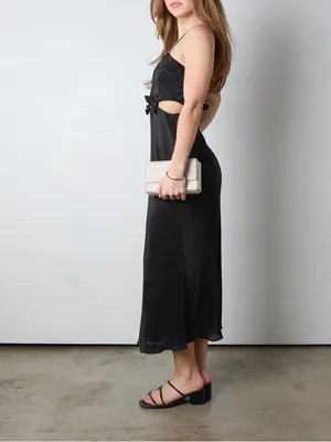 Vestique Serendipity Midi Dress Black thumbnail 3