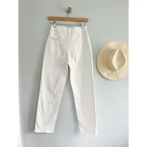 Madewell | The Perfect Vintage Jean Straight Leg | Tile White | Sz 25 thumbnail 10