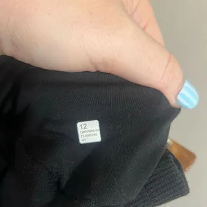 ✨Lululemon Scuba Mid-Rise Wide-Leg Full Length Black Sz 12 Pants✨ thumbnail 10