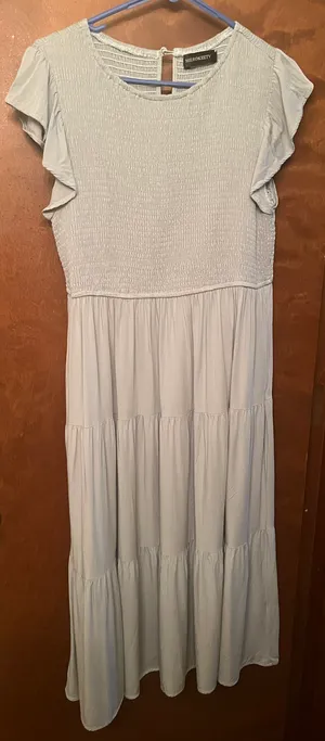 Mint Green Long Dress Size L thumbnail 1