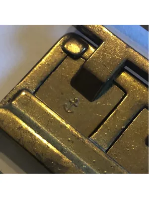 Vintage Brass Tone Retro Boho Belt Buckle thumbnail 5