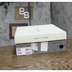 NWT Sun + Stone Womens Reeta Block Heel Platform Sandals Sand Stone Brown 10.5M thumbnail 7