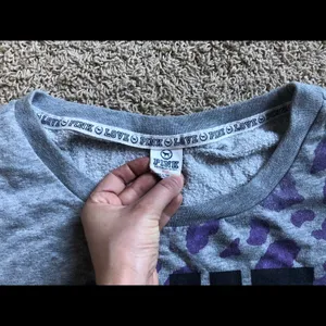 PINK vintage pink sweater leopard small thumbnail 3