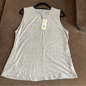 Calia by Carrie Underwood Tank Top Size L Light Heather Gray Athletic thumbnail 1