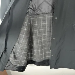 L.L.Bean Womens Small‎ Black Full Zip Snap Long Jacket Removeable Liner Outdoor thumbnail 4