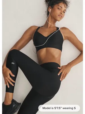 Alo Airlift Legging 7/8 - Black Nwt thumbnail 6