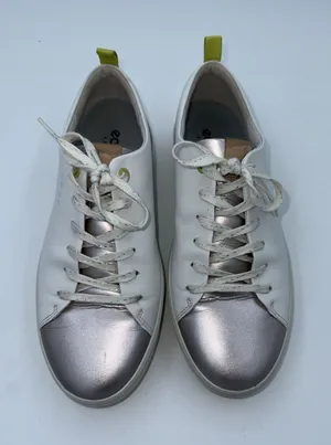 ECCO Soft Hydromax Women's‎ Leather Golf Shoes Size 41 Or 10.5 Extra Wide thumbnail 1