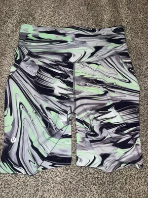 Lululemon Base Pace High-Rise 8" Short in Paint Glide Warp Multi thumbnail 4
