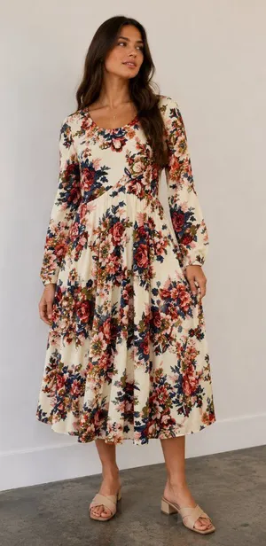 NEW Anthropologie Raga Midi Dress Size Small thumbnail 1