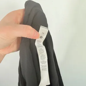 Lululemon Speed Up Short Long 4" Camo Deep Coal Black Athletic Gym Womens 14 thumbnail 5