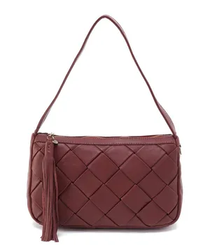 HOBO kole shoulder bag soft leather berry thumbnail 1