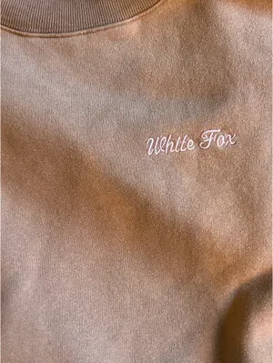 White Fox Brown Sweatshirt thumbnail 2