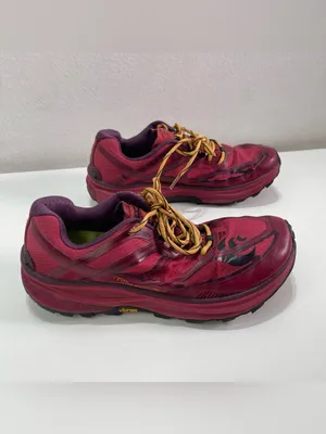 Topo Athletic MTN Racer Women's 8.5 Berry Trail Running Shoes A2 Vibram Gorpcore thumbnail 3