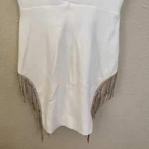 HOUSE OF CB 'Charlize' White‎ Crystal Trim Dress/Size XS NWOT thumbnail 12