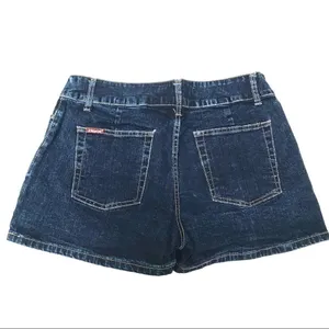 Jordache Retro dark wash vintage baggy denim jean shorts 11/12‎ thumbnail 2