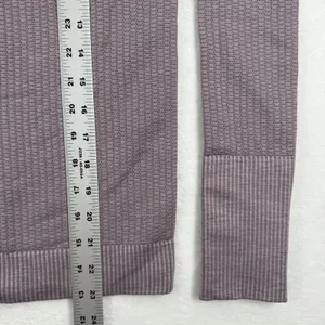 Lululemon Rare Colorway Rest Less Top Crewneck‎ Long Sleeve Thumbhole Textured 2 thumbnail 3