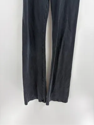 Hard tail y2k 2000s 90s fold over black workout pants leggings size xs thumbnail 4