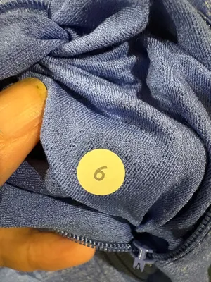 Lululemon Stride Jacket women’s full zip hooded periwinkle blue sz 6 thumbnail 6