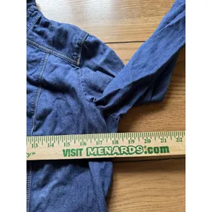 Stillwater Supply Co Women Medium Denim Snap Button Long Sleeve‎ Western Shirt thumbnail 5