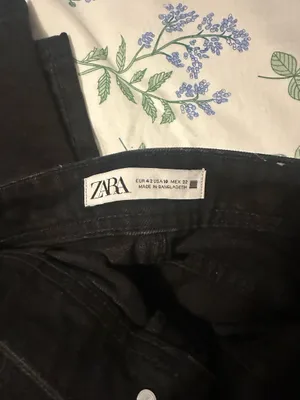 ZARA Jeans High-Rise Straight Leg thumbnail 3