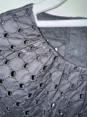 Joe’s Jeans Black Blouse thumbnail 4