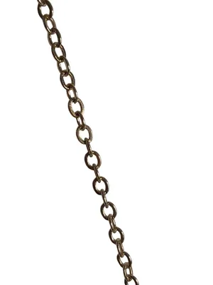Gold Tone Angel Wings Pendant Necklace Textured Dainty 15" + 3" extender thumbnail 3