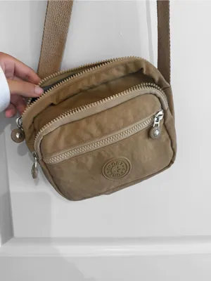 Y2K Beige Nylon Multi Pocket Crossbody Bag Utility Shoulder Bag thumbnail 2