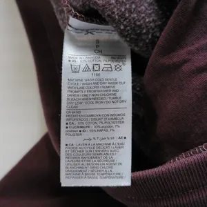 Old Navy Raisin Arizona Burgundy‎ Fleece Rib Trim Joggers Sweatpants Small thumbnail 4