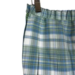 Rewind Womens School Girl Knife Pleated Mini Skirt Blue Plaid 90s Y2K Preppy Size S‎ thumbnail 5