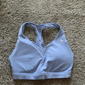 Gymshark Lilac Blue Crossover Sports Bra Size XS NEW thumbnail 2