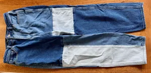 Hollister Ultra High Rise Patchwork Mom Jeans thumbnail 1