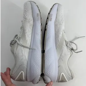Brooks Ghost 16 Womens Road Running Shoes Silver White Size‎ 11 B thumbnail 5