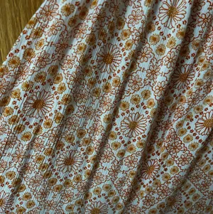 Floral midi dress Orange thumbnail 3