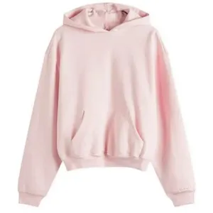 SKIMS NWT COTTON FLEECE CLASSIC PULLOVER HOODIE COLOR BARELY PINK SIZE L (Dep) thumbnail 2