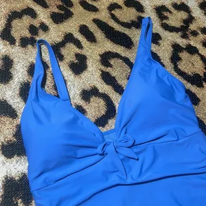 NWT Nicole Miller Blue One Piece Swimsuit Swimwear thumbnail 3