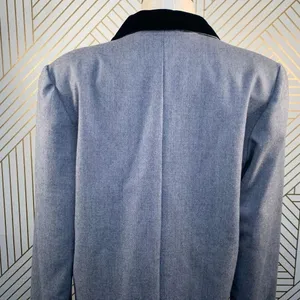 Henri Bendel Vintage Velvet‎ Collar Zip Shift Dress thumbnail 8