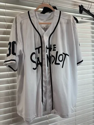The Sandlot White Baseball Jersey Shirt - unisex thumbnail 1