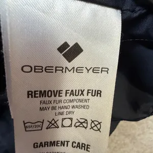 Obermeyer Winter Jacket Womens 8 Black Down Ski Snowboarding Gorpcore Collegiate thumbnail 9
