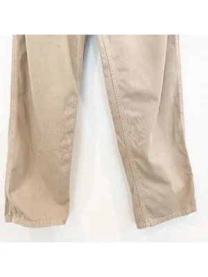 Garage Jeans Size 26‎ Tan Carpenter Cargo Wide Leg Rigid High Rise Grunge Punk thumbnail 4
