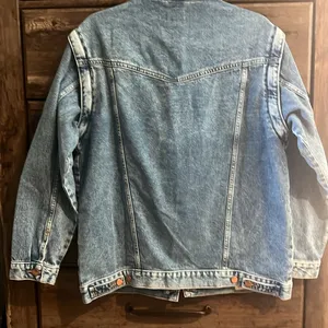 Wrangler Zip off sleeves Denim Jacket.  NWT thumbnail 12