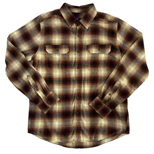 lumberjack chic Fall oversized buffalo plaid button down shirt 90s grunge M/L Size M thumbnail 4