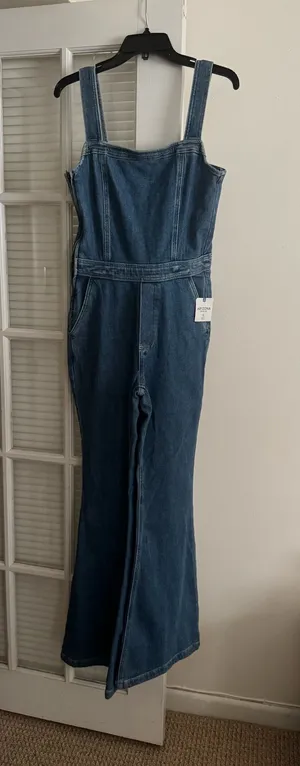 Arizona Jean Company Blue Denim Overall thumbnail 1