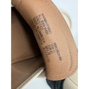 No Boundaries Lug Sole Chain Loafers Women's 11 Beige Chunky Preppy Office Wear thumbnail 4