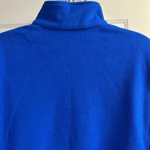Land’s End Royal Blue 1/4 Zip Long Sleeve Mock Neck Fleece Pullover-Lrg/P 14-16 thumbnail 11