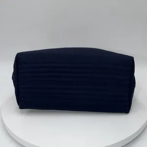 Dooney & Bourke Vintage Nylon Pochette Shoulder Bag Navy Embossed Duck Logo thumbnail 3