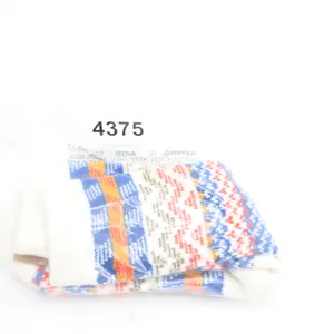 Northeast Outfitters Cozy Cabin Women's Boot Socks Cream Multi Fair Isle 5-10 thumbnail 4