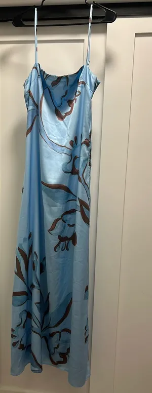 Pepper mayo Blue Midi Dress thumbnail 1