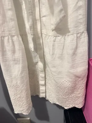 Ralph Lauren White Long Sleeve Tie-Waist Dress thumbnail 3