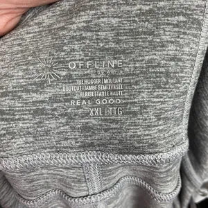 Aerie Offline Gray The Hugger High Waisted Bootcut Leggings Sz.XXL thumbnail 8