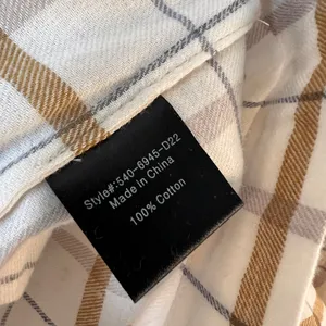 NWT‎ Jenni Kayne Flannel Pajama Top Ivory Plaid Small 100% Cotton Cozy Sleepwear thumbnail 9